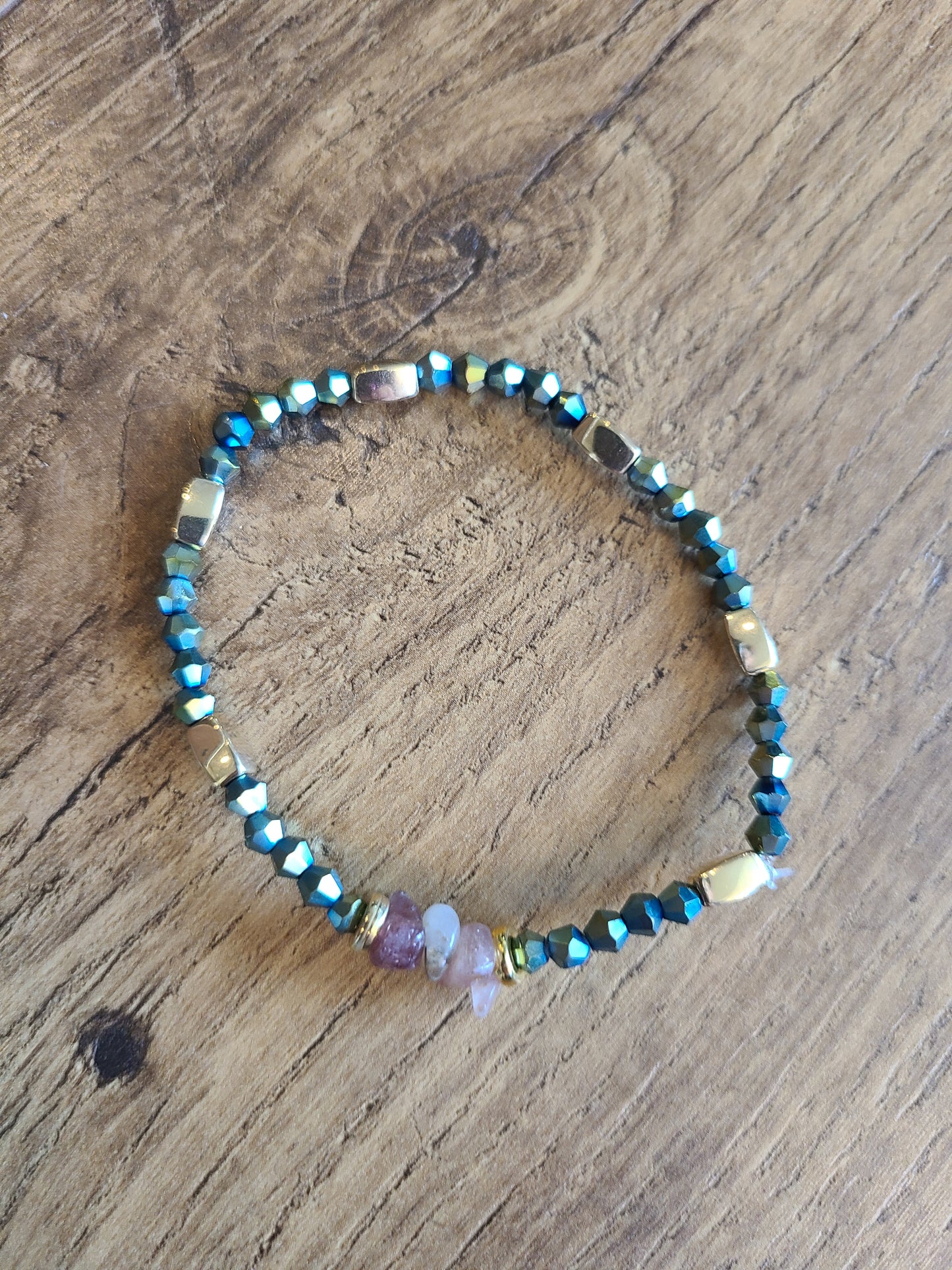 Joyful Rainbow Beaded Bracelet Gift Set