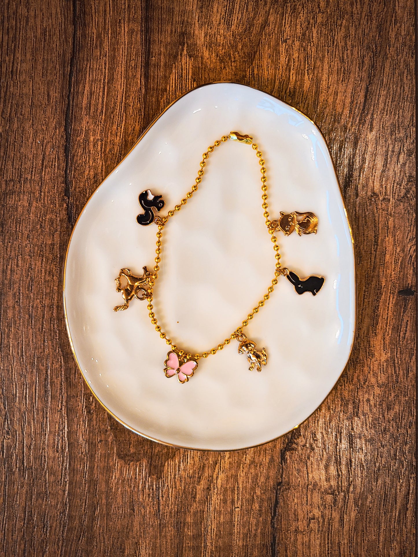 Animal Lover's Charm Bracelet Set
