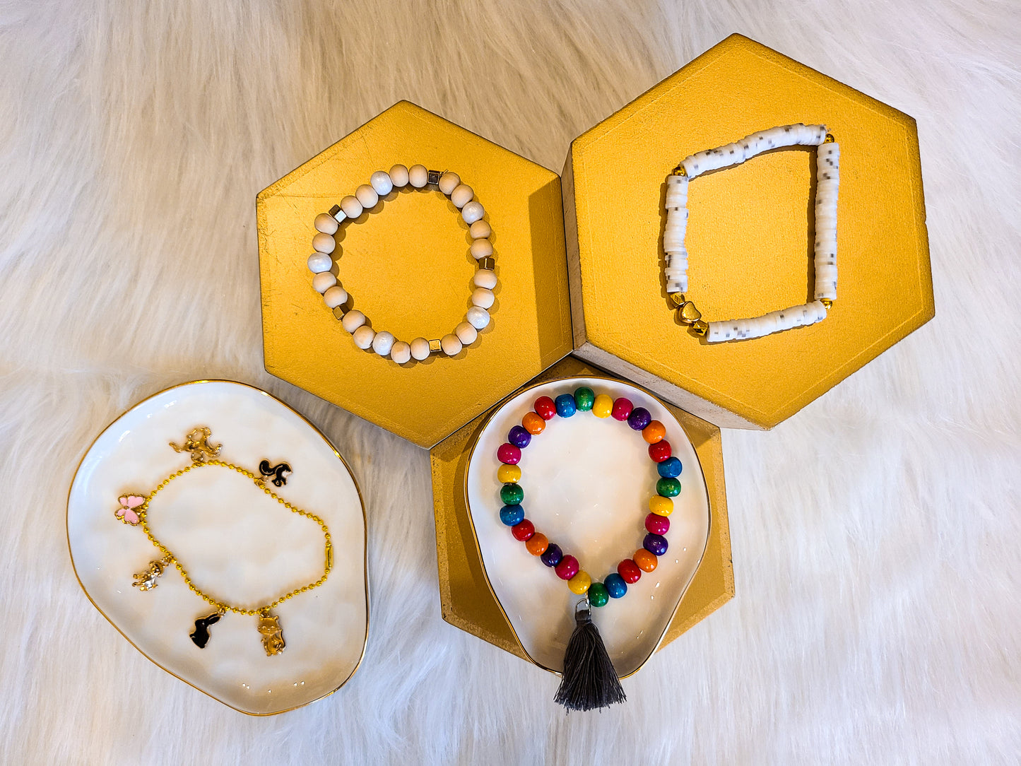 Animal Lover's Charm Bracelet Set