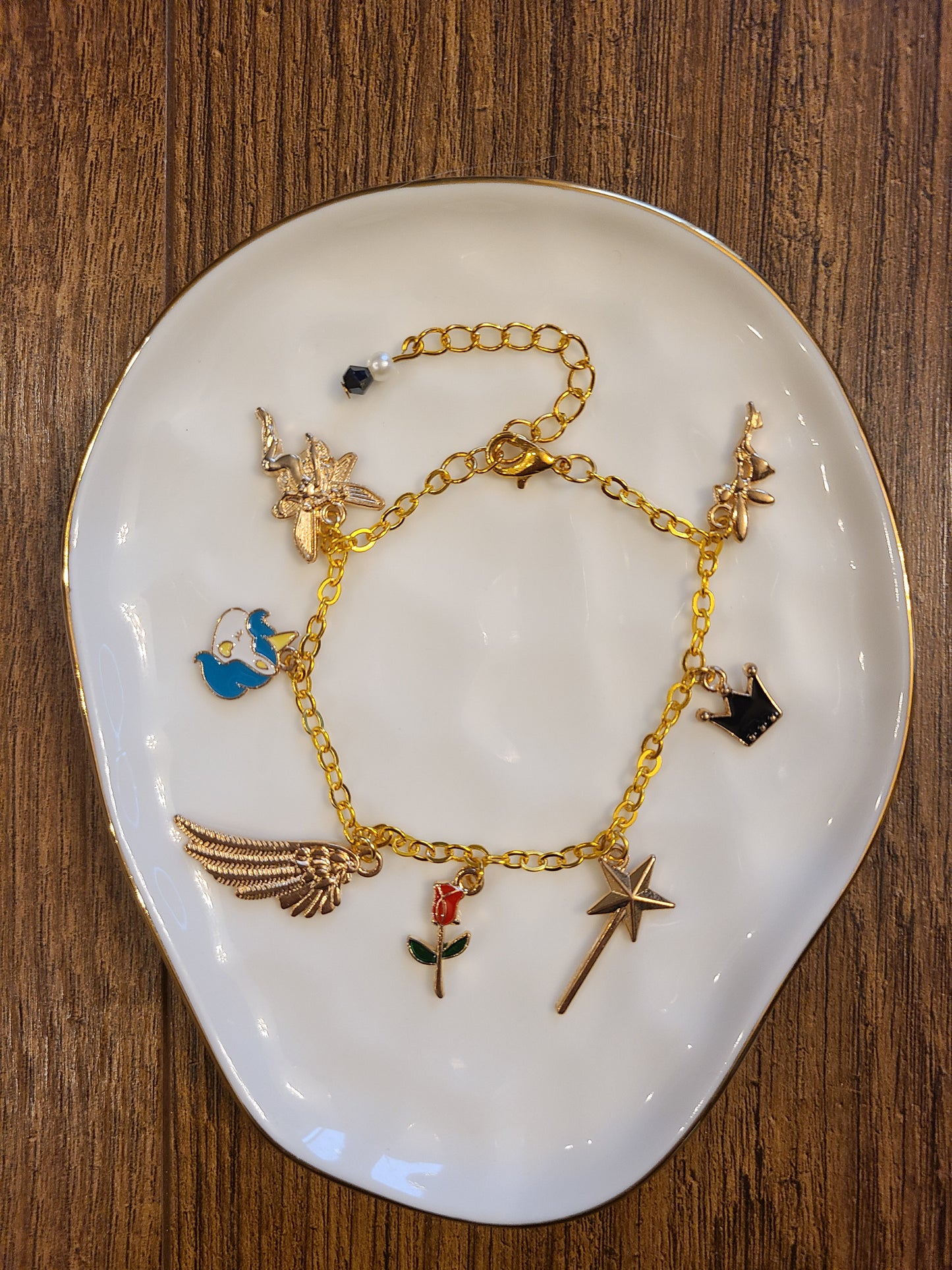 Fantasy Fairy Tale Charm Bracelet Set