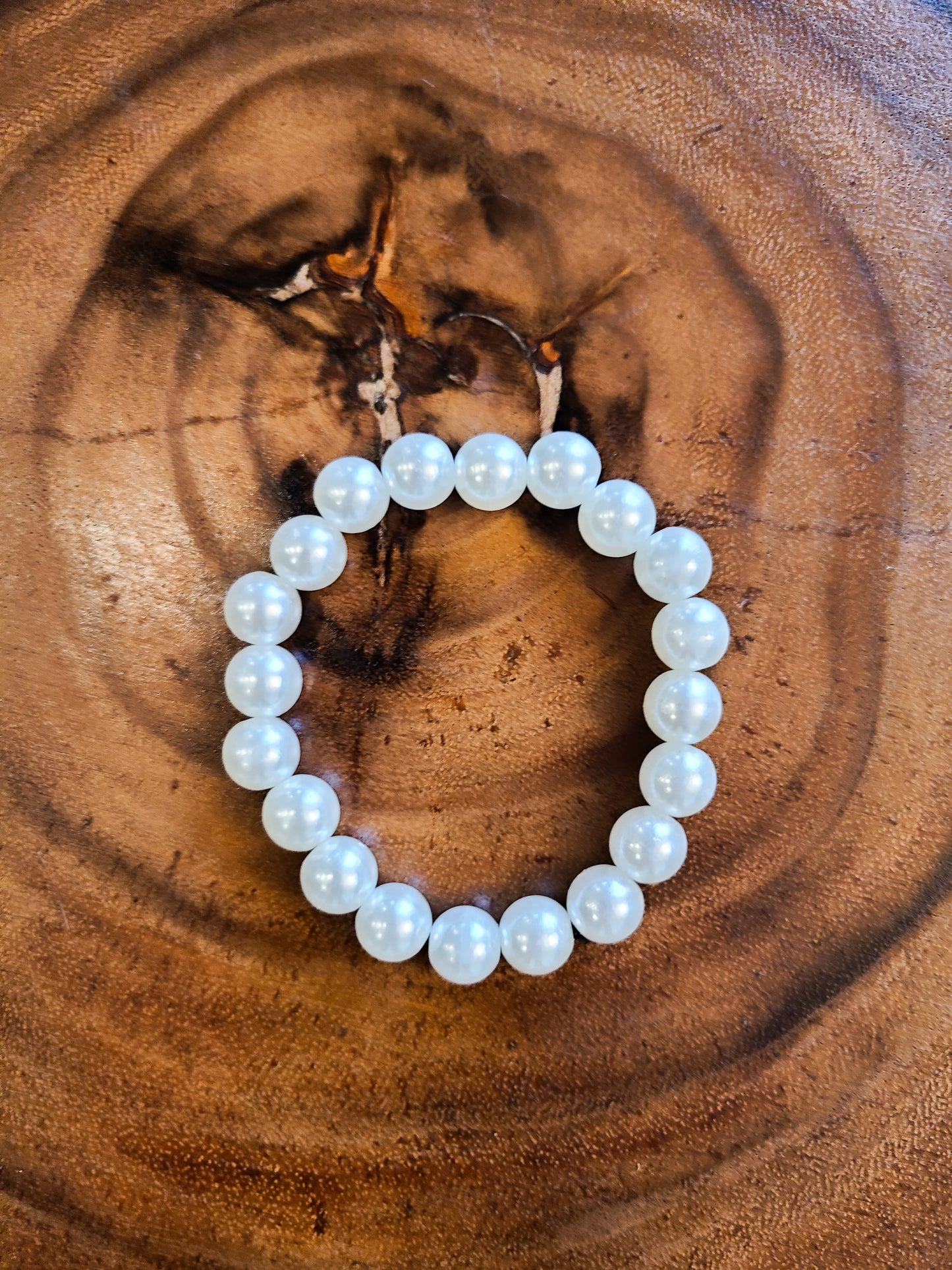 Custom Personalized Initial Mixed Media Bracelet Gift Set