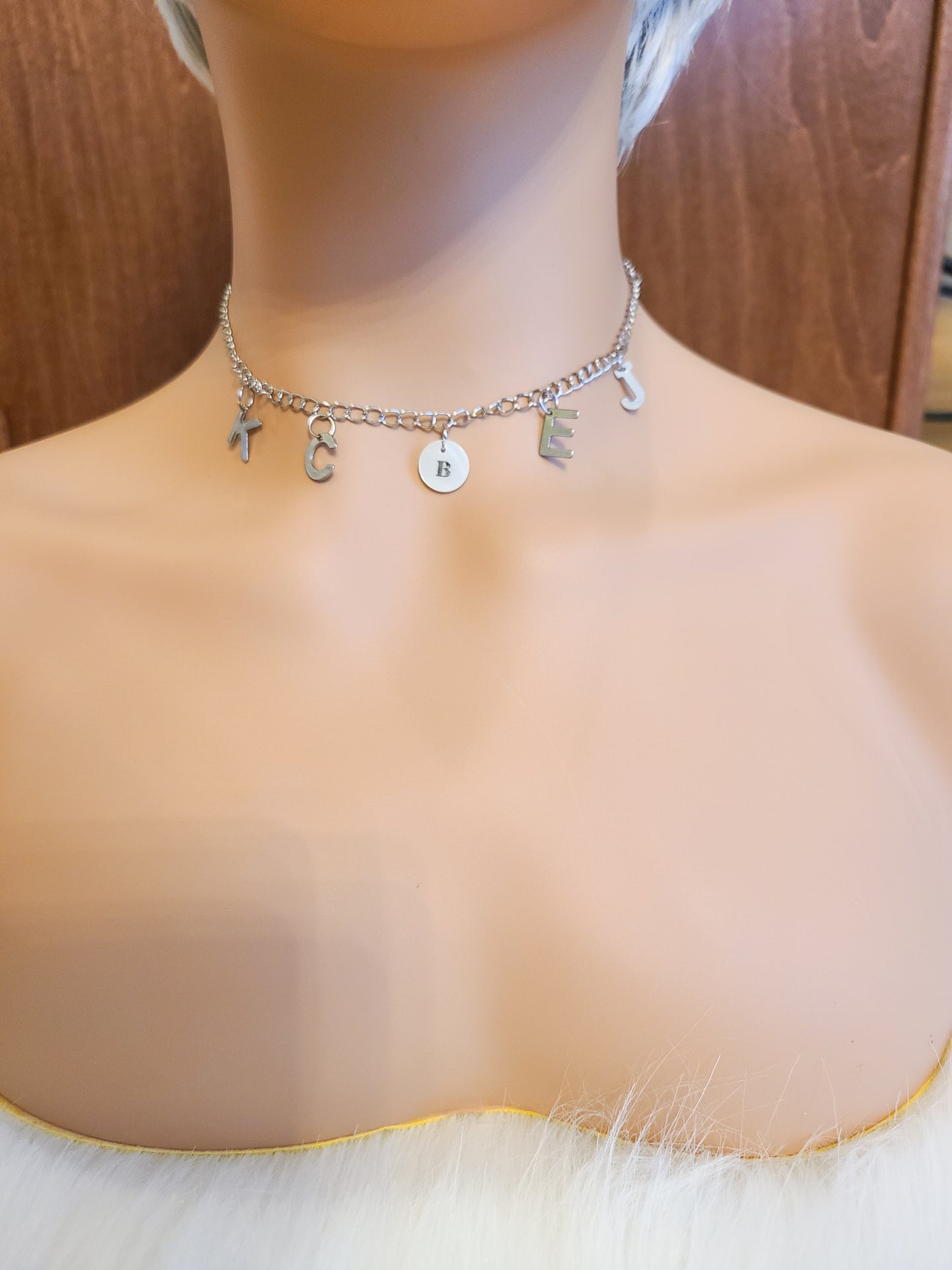 Custom Personalized Family Charm Necklace