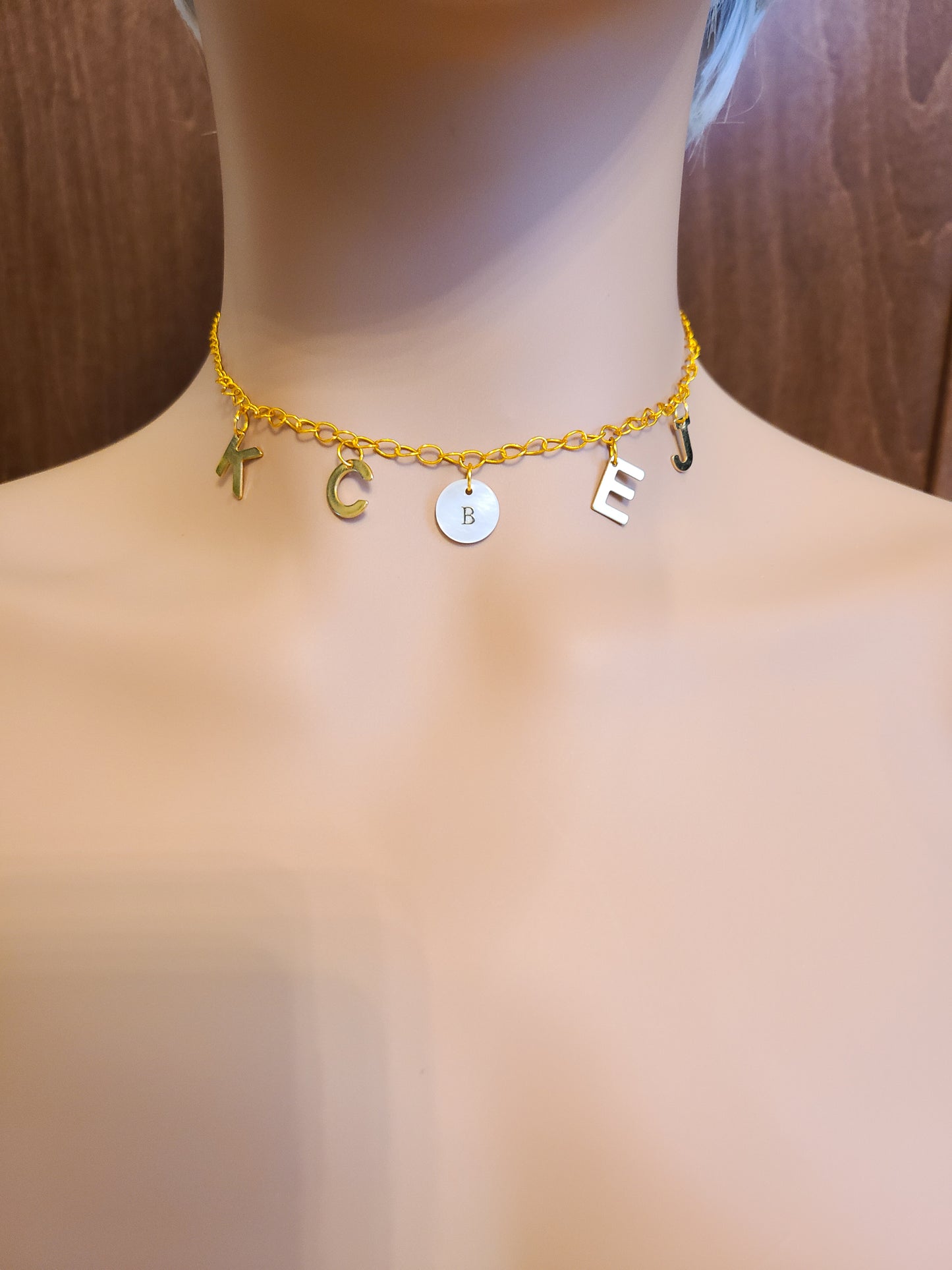 Custom Personalized Family Charm Necklace